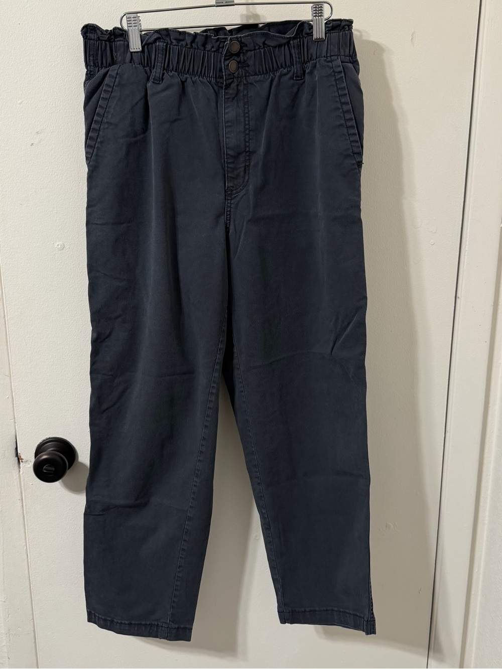 Universal Thread Navy Elastic-Waist Chinos